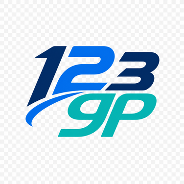 123 GP লোগো